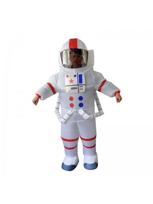 Astronaut Aufblasbar Kostüm Raumfahrer Schick Schlag oben Bodysuit zum Erwachsene
