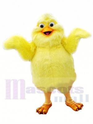 Super süßes gelbes Hühnerbaby Maskottchen Kostüm