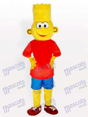 Bart Simpson Anime Maskottchen Kostüm