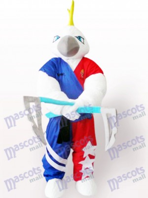 Muskel Adler Maskottchen Kostüm für Erwachsene