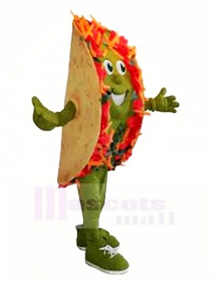 Taco Essen Maskottchen Kostüm