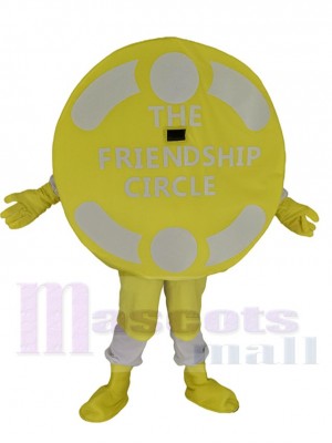 Freundschaftskreis maskottchen kostüm