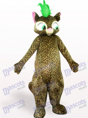 Schönes Leopard Maskottchen Kostüm für Erwachsene