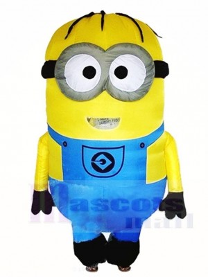 Despicable Me Blue Two Eyes Minions Inflatable Halloween Christmas Costumes for Adults