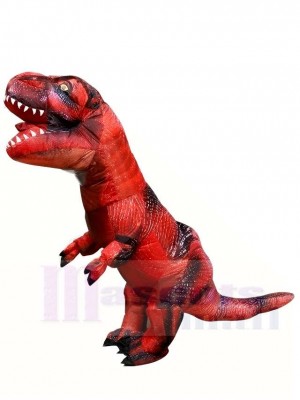 rot Tyrannosaurus T-REX Dinosaurier aufblasbare Halloween Weihnachts kostüme für Erwachsene