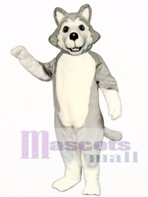 Netter Wolfs Hund Maskottchen Kostüm Kostüm