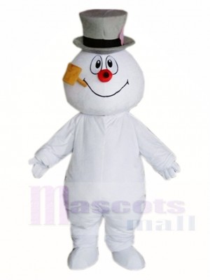 Frostiger Schneemann mit Hut Maskottchen Kostüme Weihnachten Xmas