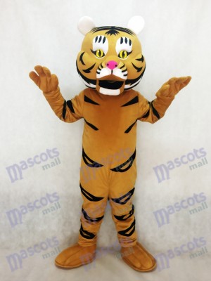 Neues gelb orangees Tiger Ted Maskottchen Kostüm