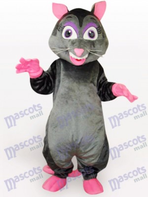 Schwarze Maus Tier Maskottchen Kostüm