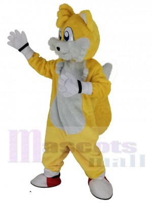 Miles Prower Tails Fuchs maskottchen kostüm