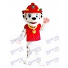 Paw Patrol Marshall Dog Maskottchen Kostüm mit roter Kleidung Kostüm