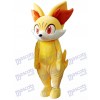 Gelb Fox gefeuert Fennekin Maskottchen Kostüm Pokemon Pokémon GO Pocket Monster