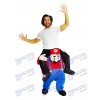 Huckepack Super Mario Bros tragen mich Fahrt Mario Maskottchen Kostüm