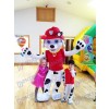Paw Patrol Marshall Dog Maskottchen Kostüm mit roter Kleidung Kostüm