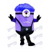 Verrückte ich MINIONS Verabscheuungswürdige ich Purple Minions Maskottchen Kostüm