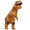 Braun Tyrannosaurus T-Rex Dinosaurier Aufblasbar Kostüm Halloween Weihnachten zum Erwachsener/Kind