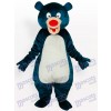 Blauer Bär Erwachsene Tierisches Maskottchen Kostüm
