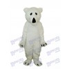 Lange Wolle Eisbär Maskottchen Erwachsene Kostüm Tier