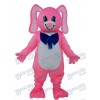 Langohr-Rosa-Kaninchen Maskottchen Kostüm für Erwachsene