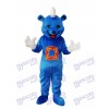 Blauer Bär Maskottchen Erwachsene Kostüm Tier