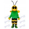 Green Bee Maskottchen Kostüm für Erwachsene Insekt
