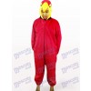 Red Papagei Open Face Kinder Vogel Maskottchen Kostüm