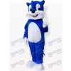 Blaue Katze Tier Maskottchen Kostüm für Erwachsene