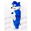Blaue Katze Maskottchen Kostüm für Erwachsene