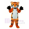 Orange Tiger Maskottchen Kostüm für Erwachsene Kostenloser Versand