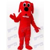 Roter Hund Maskottchen Kostüm für Erwachsene