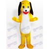 Gelbes kleines Hundeerwachsenes Maskottchen Kostüm
