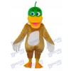 Grüne Ente Maskottchen Erwachsene Kostüm Tier