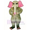 Mädchen Elefant Maskottchen Kostüm
