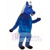 Blau Horaz Pferd Maskottchen Kostüm