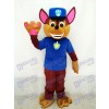 aw Patrol Chase Dog Adult Mascot Costume Fancy Suit Cosplay