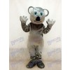 Grey Koala Bear Mascot Costume