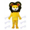 Kleine gelbe Löwe Maskottchen Erwachsene Kostüm Tier