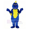 Blau Fliege Drachen Maskottchen Kostüm Erwachsene