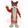 Orange und Blau Heiser Hund Fursuit Maskottchen Kostüm