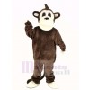 Braun Lange Schwanz Affe Maskottchen Kostüm