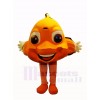 Süß Orange Anemonenfisch Maskottchen Kostüm Karikatur