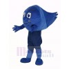 Blau Komet Maskottchen Kostüm