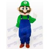Grüner Super Mario Bros Anime Maskottchen Kostüm für Erwachsene