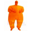Orange Ganzkörper Passen Aufblasbar Halloween Weihnachten Kostüme für Erwachsene