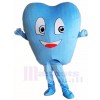 Blau Zahn für Zahnarzt klinik Maskottchen Kostüme