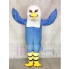 Blau Adler Maskottchen Kostüme Tier Vogel