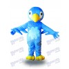 Blaues Vogel maskottchen Kostüm Tier