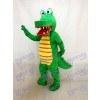 Cartoon grün Krokodil Maskottchen Kostüm Tier