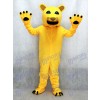 Neues gelbes Puma Maskottchen Kostüm Tier