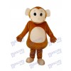 Big Head Monkey Maskottchen Adult Kostüm Tier